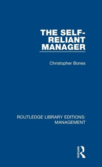Enlarge image Cover: The Self-Reliant Manager - Routledge