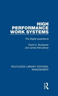 Cover: High Performance Work Systems - Routledge