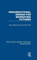 Cover: Organizational Design for Marketing Futures - Routledge