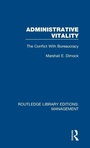 Cover: Administrative Vitality - Routledge