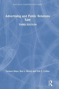 Abbildung von: Advertising and Public Relations Law - Routledge