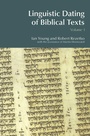 Cover: Linguistic Dating of Biblical Texts: Vol 1 - Routledge