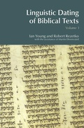 Cover: Linguistic Dating of Biblical Texts: Vol 1 - Routledge