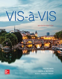 Abbildung von: Vis-a-vis: Beginning French (Student Edition) - McGraw-Hill Education