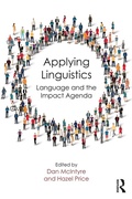 Cover: Applying Linguistics - Routledge