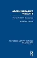 Cover: Administrative Vitality - Routledge