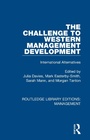 Cover: The Challenge to Western Management Development - Routledge