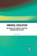 Cover: Immoral Education - Routledge