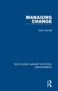 Cover: Managing Change - Routledge