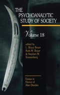Cover: The Psychoanalytic Study of Society, V. 18 - Analytic Press,U.S.