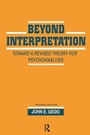 Cover: Beyond Interpretation - Analytic Press,U.S.