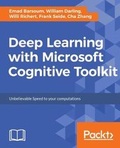 Cover: Deep Learning with Microsoft Cognitive Toolkit - Packt Publishing