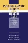 Cover: Psychoanalytic Therapy as Health Care - Routledge