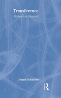 Cover: Transference - Analytic Press,U.S.