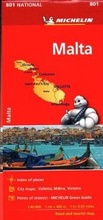 Cover: Michelin Malta Map 801 - Michelin Travel Publications