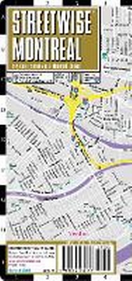 Abbildung von: Streetwise Montreal Map - Laminated City Center Street Map of Montreal, Canada - Michelin Editions des Voyages