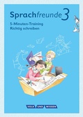 Cover: Sprachfreunde - Sprechen - Schreiben - Spielen - Ausgabe Nord/S&uuml;d - Neubearbeitung 2015 - 3. Schuljahr - Volk und Wissen Verlag