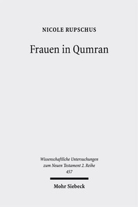Abbildung von: Frauen in Qumran - Mohr Siebeck