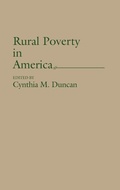 Cover: Rural Poverty in America - Praeger Publishers Inc