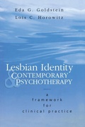 Cover: Lesbian Identity and Contemporary Psychotherapy - Routledge