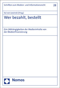 Abbildung von: Wer bezahlt, bestellt - Nomos