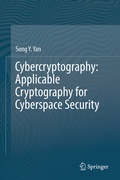 Cover: Cybercryptography: Applicable Cryptography for Cyberspace Security - Springer