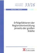 Abbildung von: Erfolgsfaktoren der Regionalentwicklung jenseits der großen Städte - Evangelische Akademie Loccum