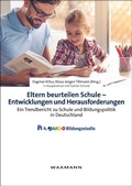 Cover: Eltern beurteilen Schule - Entwicklungen und Herausforderungen - Waxmann