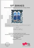 Cover: 10th BIWAES 2017; 10th Biennial International Workshop "Advances in Energy Studies" Villa Doria d'Angri, Naples, Italy, September 25-28, 2017 - Verlag d. Technischen Universit&auml;t Graz