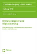 Cover: Immaterialg&uuml;ter und Digitalisierung - Nomos