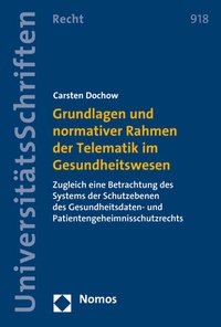 Abbildung von: Grundlagen und normativer Rahmen der Telematik im Gesundheitswesen - Nomos