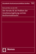 Abbildung von: Die Vorrats-SE als Problem der Gesetzesumgehung und des Rechtsmissbrauchs - Nomos