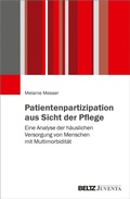 Cover: Patientenpartizipation aus Sicht der Pflege - Beltz eBook