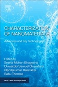 Cover: Characterization of Nanomaterials - Woodhead Publishing Ltd