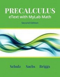 Enlarge image Cover: Precalculus Etext with Mylab Math and Explorations & Notes -- 24-Month Access Card Package - Pearson
