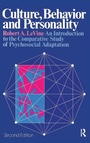 Cover: Culture, Behavior, and Personality - Routledge
