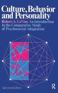 Cover: Culture, Behavior, and Personality - Routledge