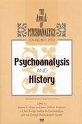 Cover: The Annual of Psychoanalysis, V. 31 - Routledge