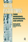 Cover: Social Institutions - Routledge
