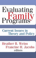 Cover: Evaluating Family Programs - Routledge