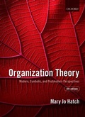 Cover: Organization Theory - Oxford University Press