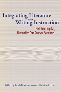 Enlarge image Cover: Integrating Literature and Writing Instruction - Modern Language Association of America