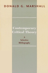 Enlarge image Cover: Contemporary Critical Theory - Modern Language Association of America