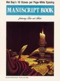 Abbildung von: Manuscript Book 10-Stave - Mel Bay Publications,U.S.