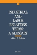 Cover: Industrial and Labor Relations Terms - Cornell University Press