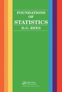Cover: Foundations of Statistics - CRC Press