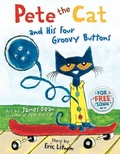 Cover: Pete the Cat and His Four Groovy Buttons - HarperCollins
