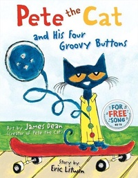 Enlarge image Cover: Pete the Cat and His Four Groovy Buttons - HarperCollins