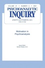 Cover: Motivation and Psychoanalysis - Analytic Press,U.S.