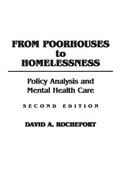 Cover: From Poorhouses to Homelessness - Praeger Publishers Inc